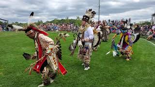 Shakopee Powwow 2021 Grand Entry Saturday afternoon [upl. by Enilauqcaj414]