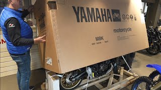 unboxing 2024 YAMAHA TRACER 7 [upl. by Danby]