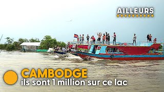 Vivre sur ce lac cambodgien est un luxe [upl. by Papagena736]