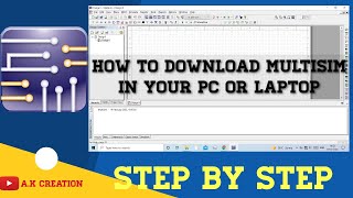 How to download and Install Multisim in your pc and laptop  Follow the steps to install [upl. by Ezalb]