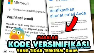 CARA MENGATASI KODE VERSINIFIKASI AKUN MICROSOFT YANG TIDAK TERKIRIM  Minecraft Tutorial [upl. by Hindu]