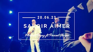 Florent Pagny ft Pascal Obispo  Savoir aimer l 20062023 La Seine Musicale [upl. by Stahl833]