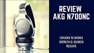 Review AKG N700NC  Escuchar música es un placer [upl. by Vivyanne617]