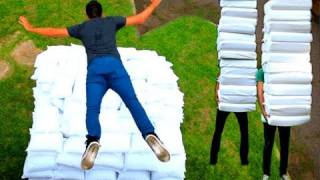 2 Guys 600 Pillows Backwards  Rhett amp Link [upl. by Faustus]