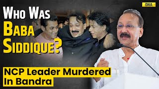 Baba Siddique Death Updates Who Was Baba Siddique ExMaharashtra Minister Shot Dead  Mumbai [upl. by Bartholomeus441]