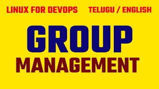 Day6 Linux Group Management  Telugu amp English Freshers  Exp Career Gap Student  by kk [upl. by Ikkiv]