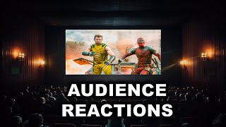 Deadpool amp Wolverine Insane Audience Reactions Premiere Night Spoilers [upl. by Schrick79]