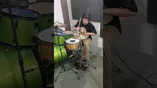 Aluno Fernando Brandini Jigsaw falling into place  drum cover [upl. by Zinn65]