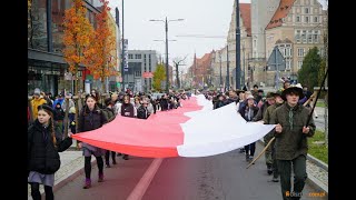 Święto Niepodległości w Olsztynie [upl. by Pirali]