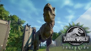 Release the Tyrannosaurus Rex 🦕🌿 Jurassic World Evolution [upl. by Coffeng343]