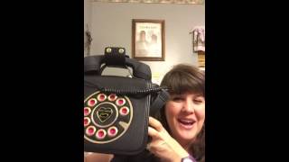 betsey johnson purse review working phone [upl. by Negriv56]