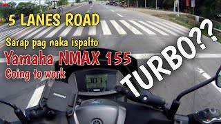 Yamaha Nmax 155  Going to Work [upl. by Beker]