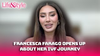 Francesca Farago Opens Up About Her IVF Journey Being A ‘Life Changing Experience’ [upl. by Lavona]