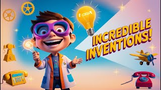 Incredible Inventions for Kids  Fun Learning Poem by Little Lyrics Land  Kids Learning Channel [upl. by Azila]