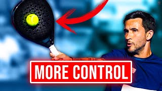 3 KEYS TO HAVE MORE CONTROL in PADEL MUST KNOW  the4Set [upl. by Aihtnis964]