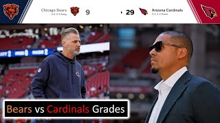 Bears vs Cardinals Grades amp Thoughts [upl. by Aleekat]