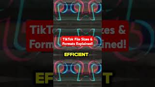 TikTok File Sizes amp Formats Explained [upl. by Ecilahc]