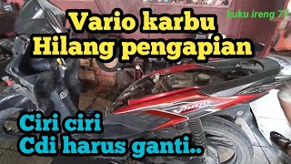 Pasang cdi racing di vario techno 110 karbu [upl. by Chatwin]