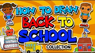 BackToSchool Art Lessons  Art For Kids Hub Collection [upl. by Asilanna]