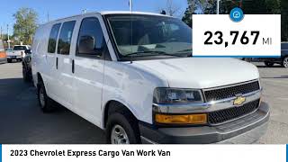 2023 Chevrolet Express Cargo Van P4488 [upl. by Arutnev]