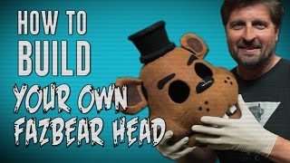 How To Make Your Own Freddy Fazbear Head [upl. by Johann]