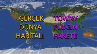 EFSANE TOWNY PLUGIN PAKETİ  MINECRAFT TOWNY PLUGIN PAKETİ  MINECRAFT PLUGIN PAKETİ [upl. by Eednam]