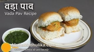 Vada Pav recipe  Mumbai Vad Pav  Batata Vada Recipe [upl. by Terriss571]