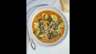 Instant Pot Minestrone Soup with Tuttorosso Tomatoes [upl. by Gerk24]