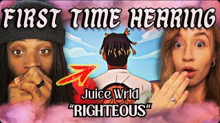 WE REACT to Juice WRLDs Most Emotional Song Righteous [upl. by Hanson]