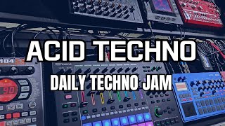 ACID TECHNO 140 BPM  GROOVEBOX DAILY TECHNO JAM Sep202024 [upl. by Campy]