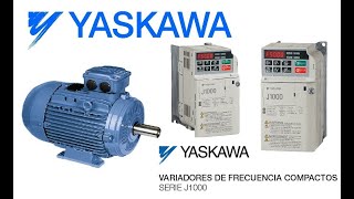 Configurar variador Yaskawa J1000 para controlar frecuencia mediante señal analógica 4 a 20 mA [upl. by Wivinah677]