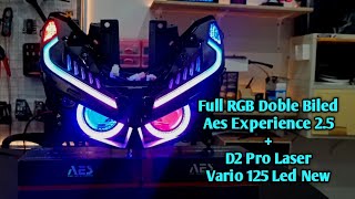 Full RGB Doble Biled 25inchD2 Vario Led New Gen2 [upl. by Lleoj304]