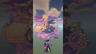 Jotaro HFTF Mural in Minecraft [upl. by Ahseer]