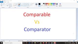 Java  Collections  Comparable  Comparator  Tamil [upl. by Mohkos]