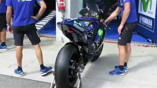 MotoGP23 Start Engine Comparison 2017 YAMAHA KALEX MAHINDRA [upl. by Meelak751]