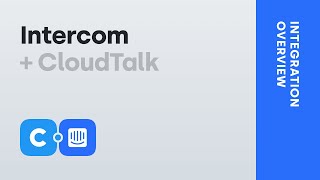 Intercom  CloudTalk Integration Overview  How To Use Phone System Integration In Intercom [upl. by Ocsicnarf]