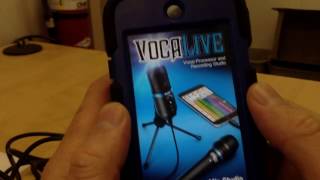 Vocalive Tutorial how to monitor audio while recording iPhone video [upl. by Ahsin850]