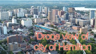 City of Hamilton Drone view  Capturing moments from the sky 🌤️ [upl. by Flore]