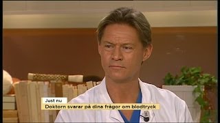 quotVad är värst  högt eller lågt blodtryckquot  Nyhetsmorgon TV4 [upl. by Herrod]