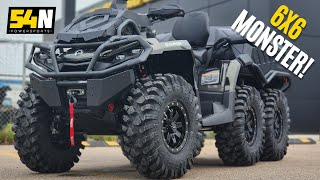 Absolute Unit Custom CanAm 6x6 1000 Build [upl. by Panchito598]