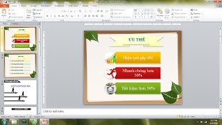 Cách làm slide trở nên chuyên nghiệp hơn  Hướng dẫn Powerpoint 2010 cơ bản [upl. by Nur]