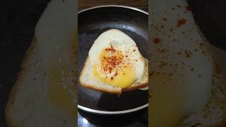 Triangle Bread Egg Recipe shorts shortsfeed youtube viral [upl. by Valene]