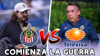 🚨INICIÓ LA GU3RRA de Televisa vs Chivas  noticias chivas  rumores chivas [upl. by Kcir]