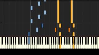 Evgeny Grinko  Jane Maryam Piano Tutorial Synthesia [upl. by Libre]