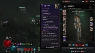 Latest D4 eternal necro stats n build [upl. by Alicul]