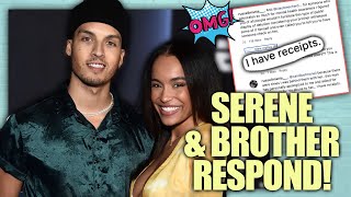 Bachelor Star Serene amp Her Brother RESPOND To Brandon Jones Podcast Claims  I HAVE RECEIPTS [upl. by Annaeg]