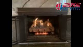 Real Fyre Split Oak Vent Free Gas Logs [upl. by Ettesyl647]