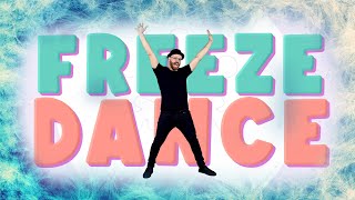 Freeze Dance Song  DJ Raphi  Dance Party for kids [upl. by Lapotin32]