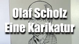 Olaf Scholz  Eine Karikatur [upl. by Llien]