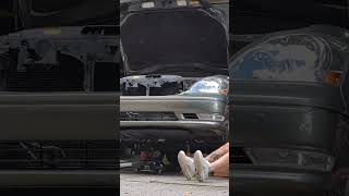 LS430 front bumper installation time lapse [upl. by Alyssa953]